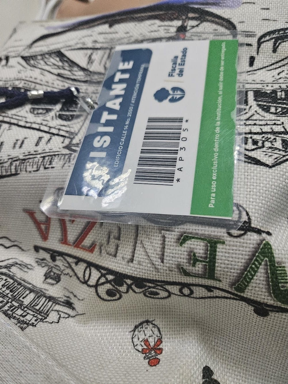 Gafete institucional